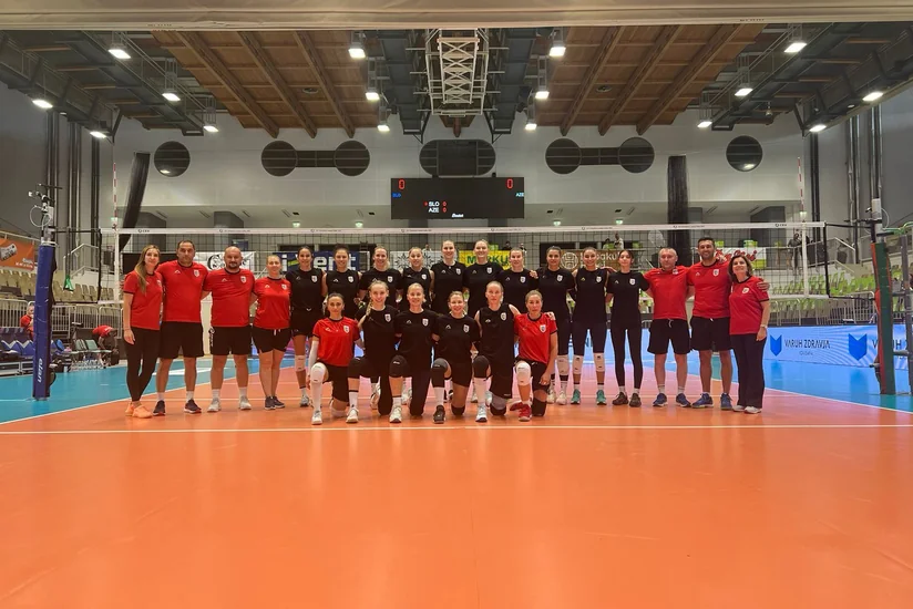 Azərbaycanın qadın voleybol millisi üç yoxlama görüşü keçirib