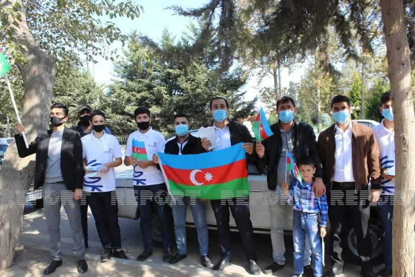 Biləsuvarda gənclər karantin rejimi ilə bağlı maarifləndirmə işləri aparıblar