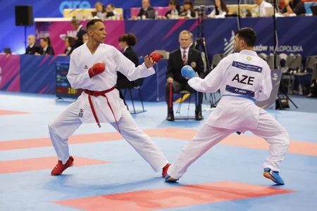Avropa Oyunları: Azərbaycanın 3 karateçisi mübarizəni dayandırıb, biri medalı təmin edib
