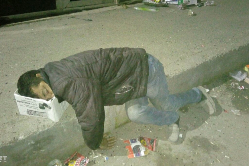 В Барде на улице обнаружен труп мужчины - ФОТО