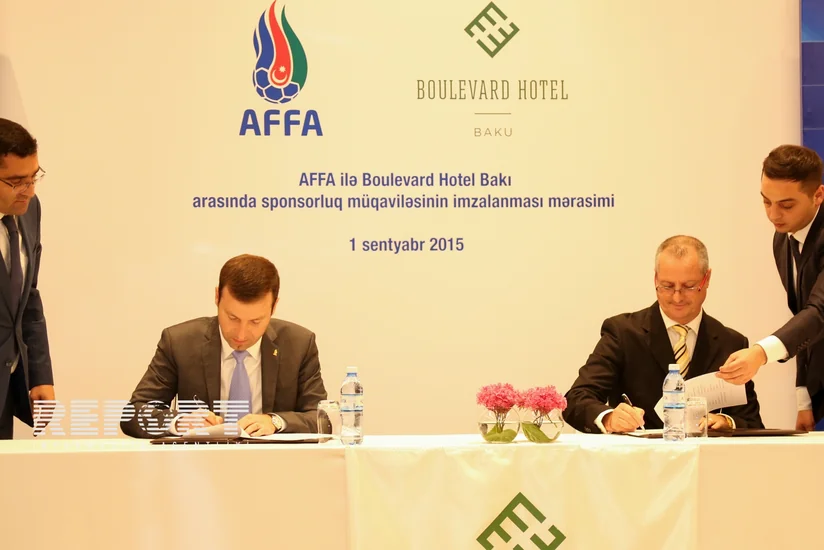 ​AFFA yeni sponsorluq müqaviləsi imzalayıb - FOTO