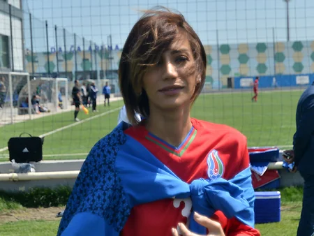 Müğənni Röya Ayxan Avropa çempionatına hazırlaşan Azərbaycan yığması ilə görüşüb