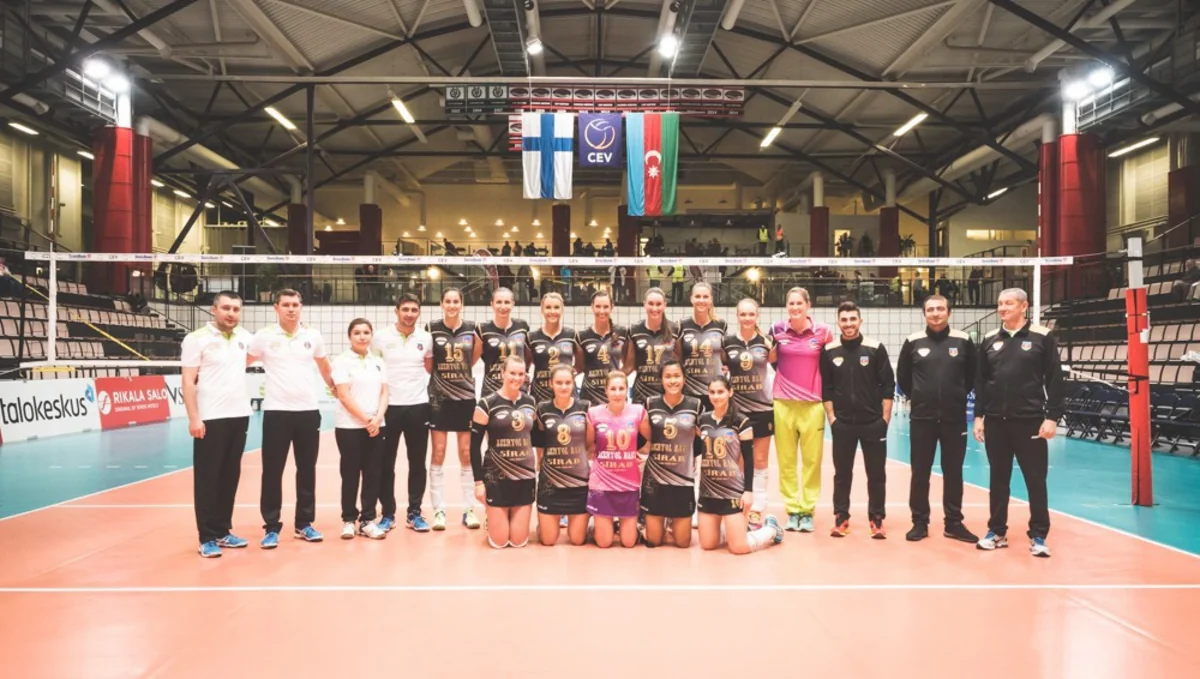​Azəryol klubu CEV Kubokunda 1/4 finala vəsiqə qazanıb