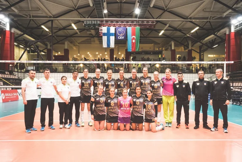 ​Azəryol klubu CEV Kubokunda 1/4 finala vəsiqə qazanıb