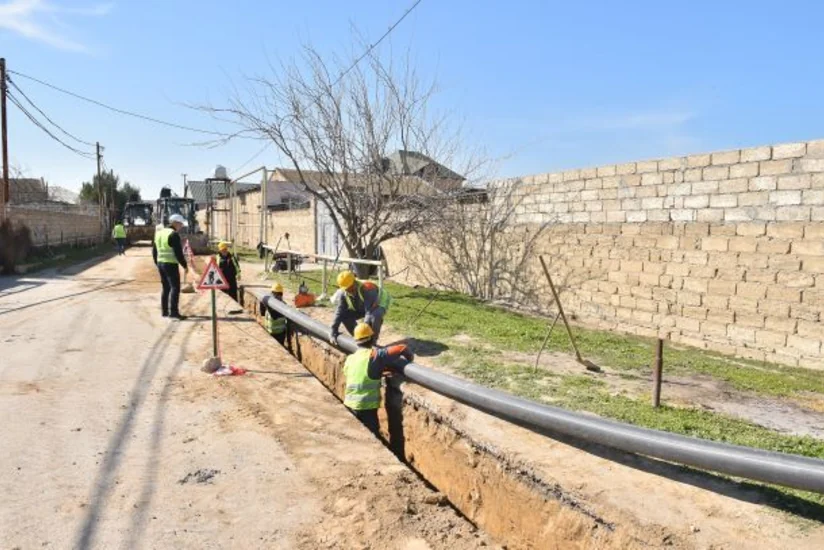 “Azərsu” Bakıda yeni layihələrin icrasına başlayıb
