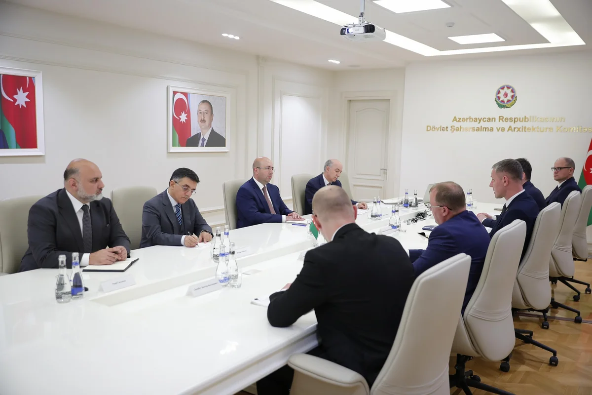 Anar Quliyev Belarusun arxitektura və tikinti naziri ilə işgüzar görüş keçirib