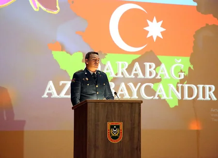 Zəfər Günü Naxçıvan Qarnizonu Qoşunlarında təntənəli qeyd edilir