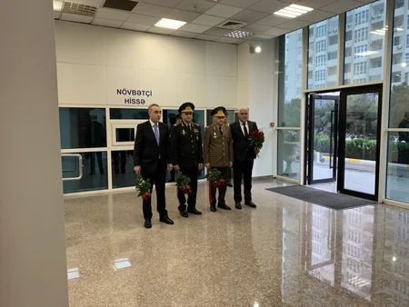 FHN-in Dövlət Yanğın Nəzarəti Xidmətində “Heydər Əliyev İli”nə həsr olunmuş tədbir keçirilib
