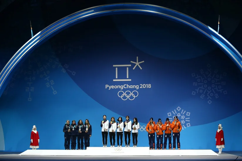 Yaponiya yığması olimpiya rekordu ilə birinci olub