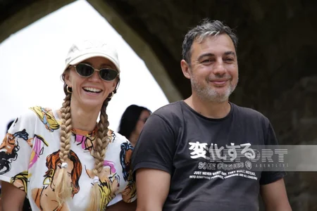 International travelers visit Shusha