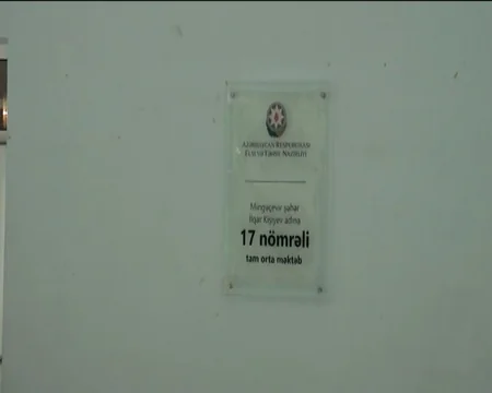 Mingəçevirdə orta məktəb binasında yanğın olub