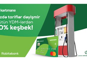 Tariflər dəyişmir - bütün YDM-lərdən 10 % keşbek