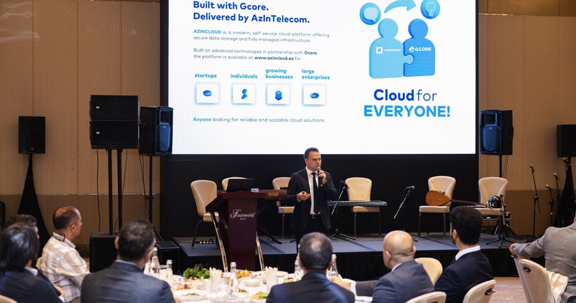 “AzInTelecom” “Gcore” şirkəti ilə birgə “AzInCloud” platformasını təqdim edib