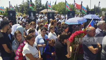 Ağdamda Birinci Qarabağ müharibəsinin şəhidi Məmməd Mirzəyev dəfn edilib - YENİLƏNİB