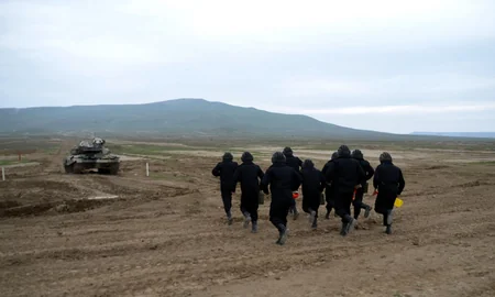Tank units of Azerbaijani Army improve combat skills - VIDEO