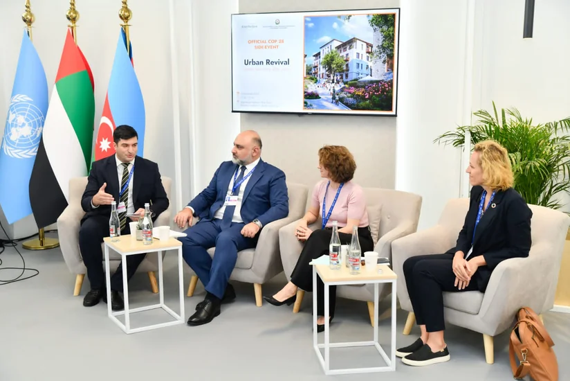 Dövlət Şəhərsalma və Arxitektura Komitəsinin nümayəndə heyəti COP28-də iştirak edir