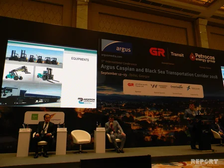 Abşeron Logistika Mərkəzi Tbilisidə beynəlxalq konfransda təqdim olunub