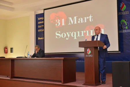 “Azərikimya”da soyqırım qurbanlarının xatirəsi ilə bağlı tədbir keçirilib
