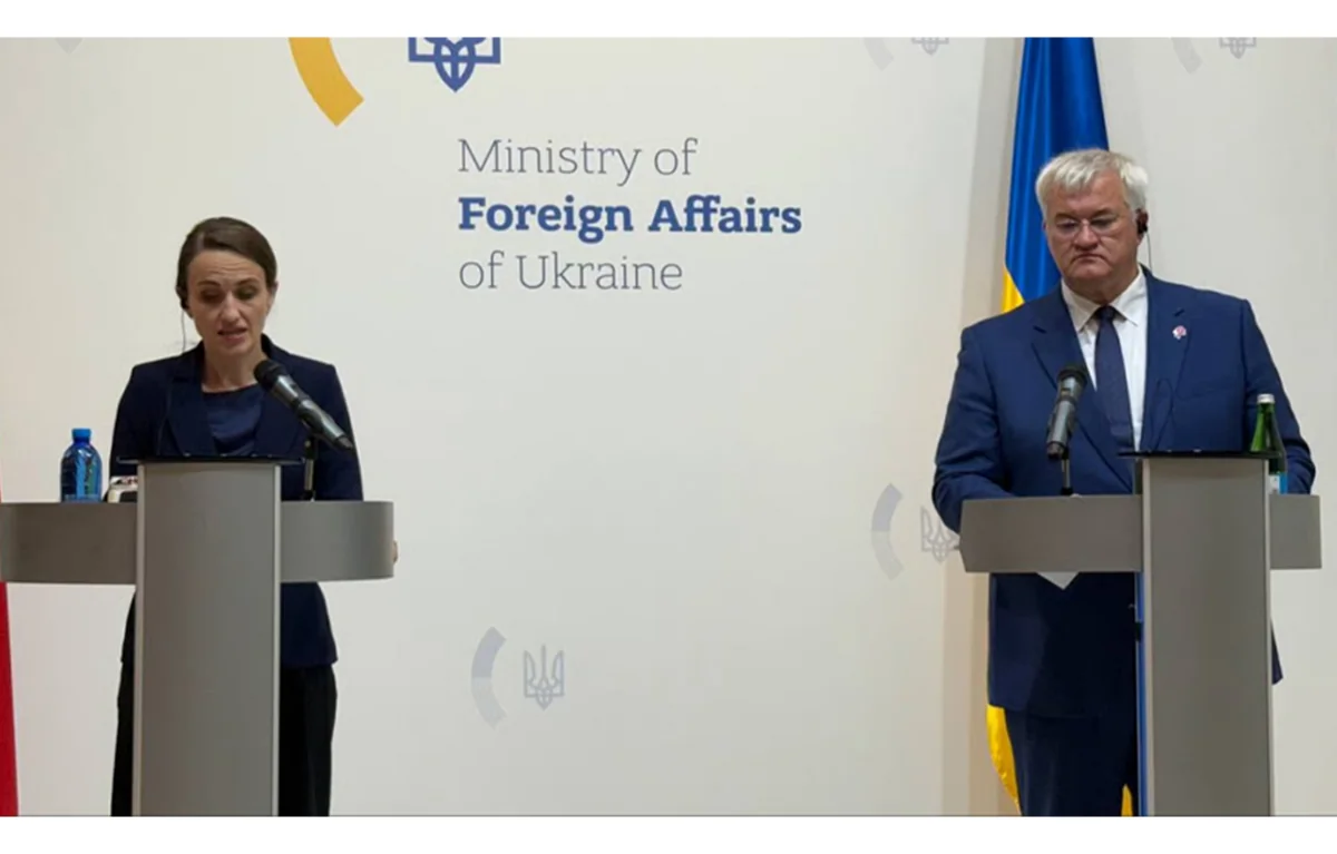 Ukrainian, Romanian FMs discuss gas supply diversification