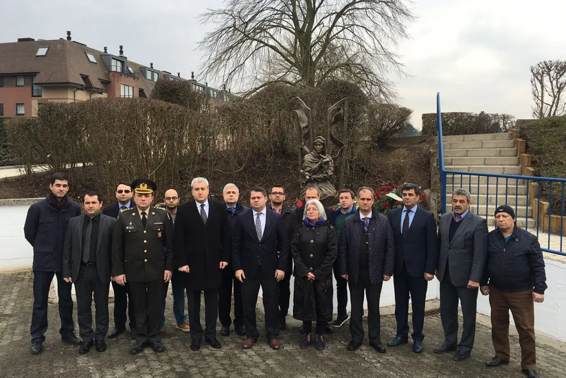 Belçikanın Vaterlo şəhərində Xocalı şəhidləri anılıb