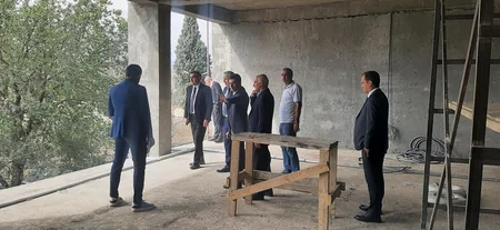PFL rəhbərliyi Gəncə şəhər stadionunun vəziyyəti ilə tanış olub