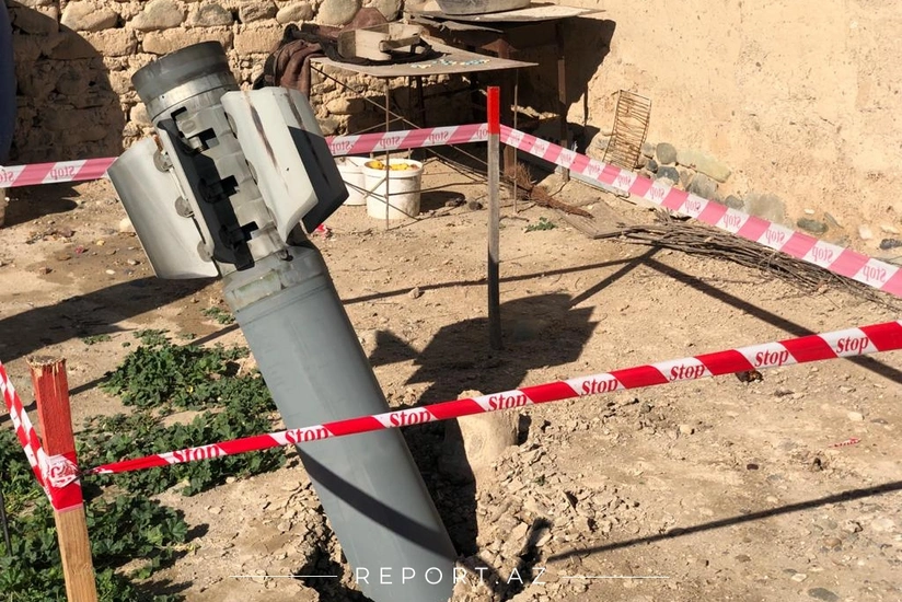 Ermənilər Tapqaraqoyunluya 2 Smerç raketi atıb