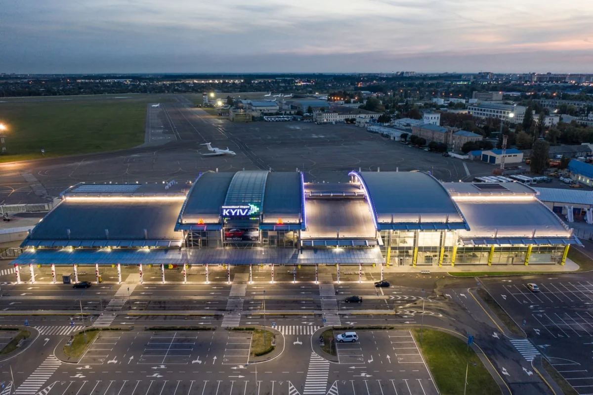 Kiyev aeroportunda bomba həyəcanı səbəbilə təxliyə aparılıb