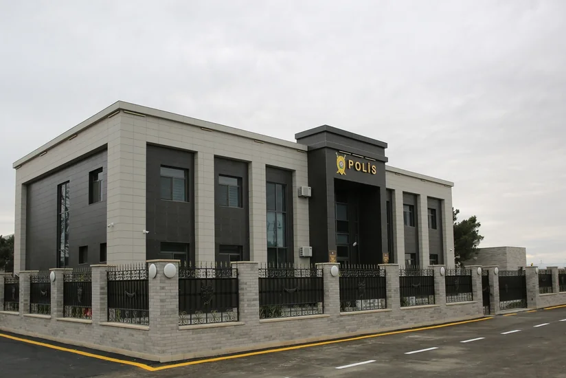 Sumqayıt Şəhər Polis İdarəsinin 5-ci Polis Bölməsinin yeni inzibati binasının açılışı olub