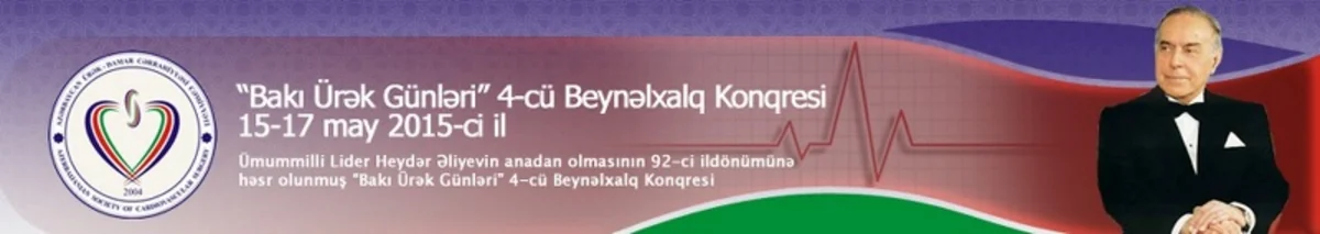 Azərbaycanda Bakı Ürək Günləri 4-cü Beynəlxalq Konqresi keçiriləcək