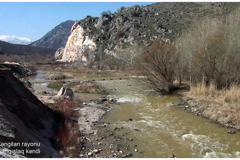 Zəngilanın Sarıqışlaq kəndindən görüntülər