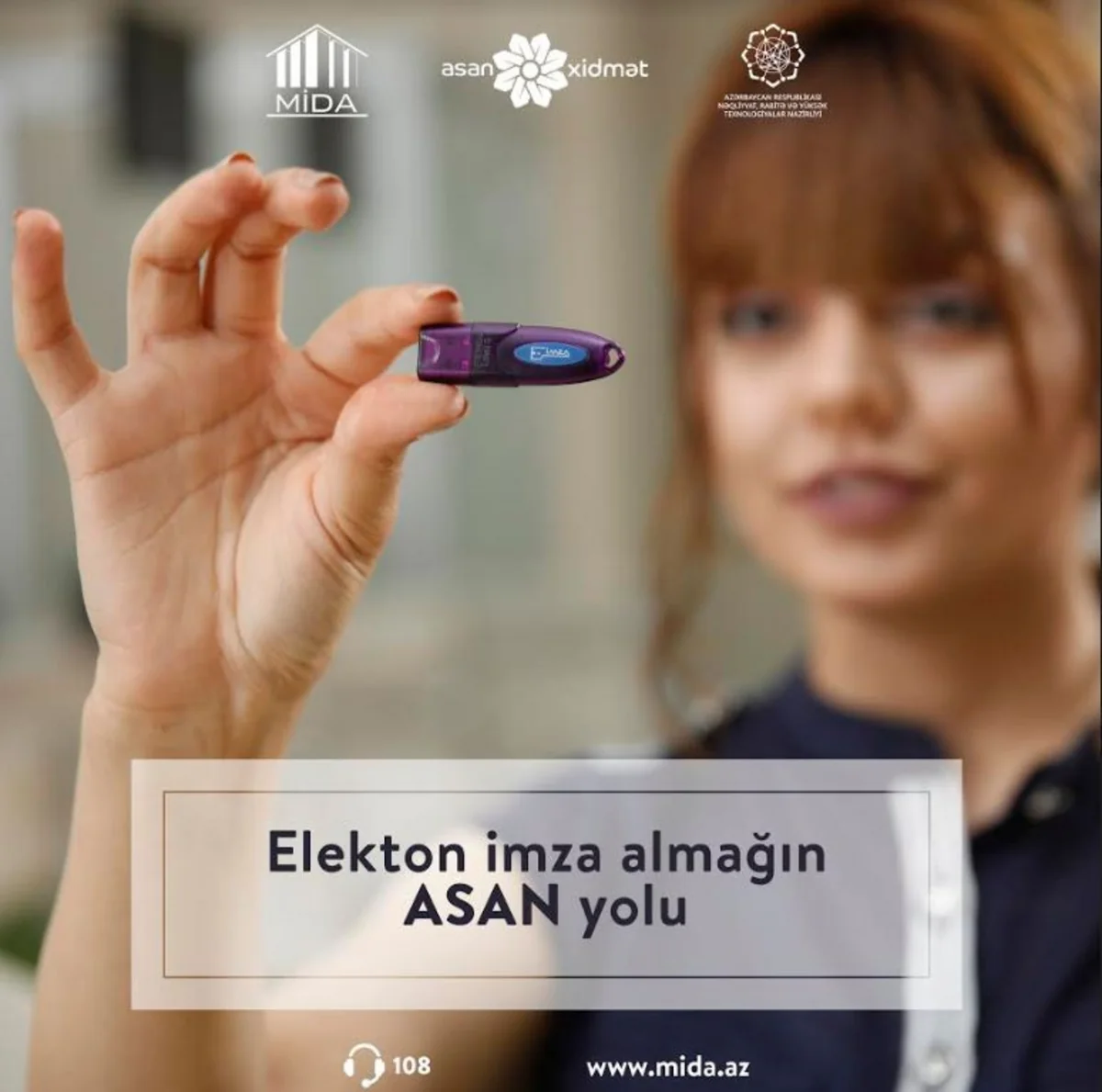 MİDA “ASAN Xidmət” mərkəzlərində “E-imza” almaq imkanı yaradıb