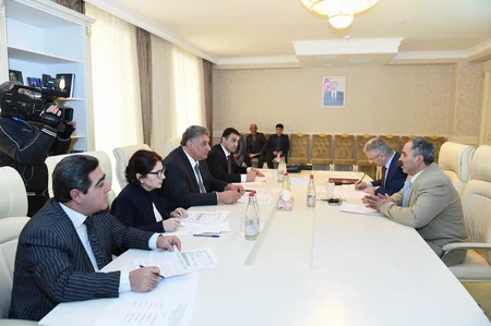 Azad Rəhimov Cəlilabadda vətəndaşları qəbul edib