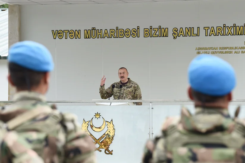 Ильхам Алиев: По всей границе созданы воинские части