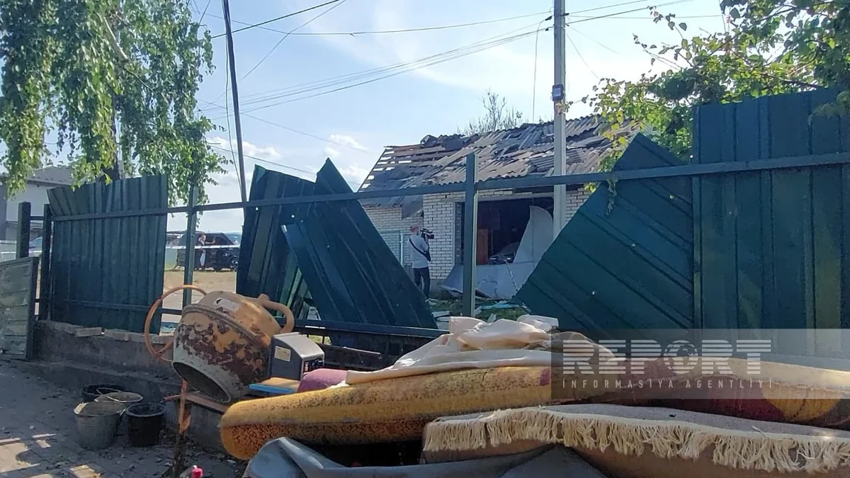 Ballistik hücuma məruz qalan Kiyev vilayətindən - FOTOREPORTAJ