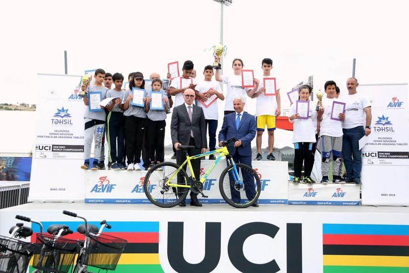 BMX üzrə dünya çempionatına dəstək yarışı başa çatıb