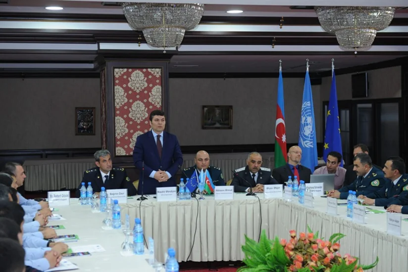 ​Naxçıvanda sərhəd qurumlarının əməkdaşları üçün milli təlim keçirilir
