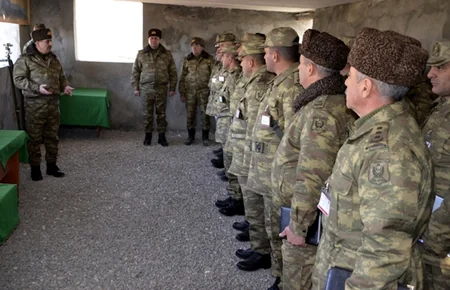 Silahlı Qüvvələrdə irimiqyaslı təlimlər davam edir