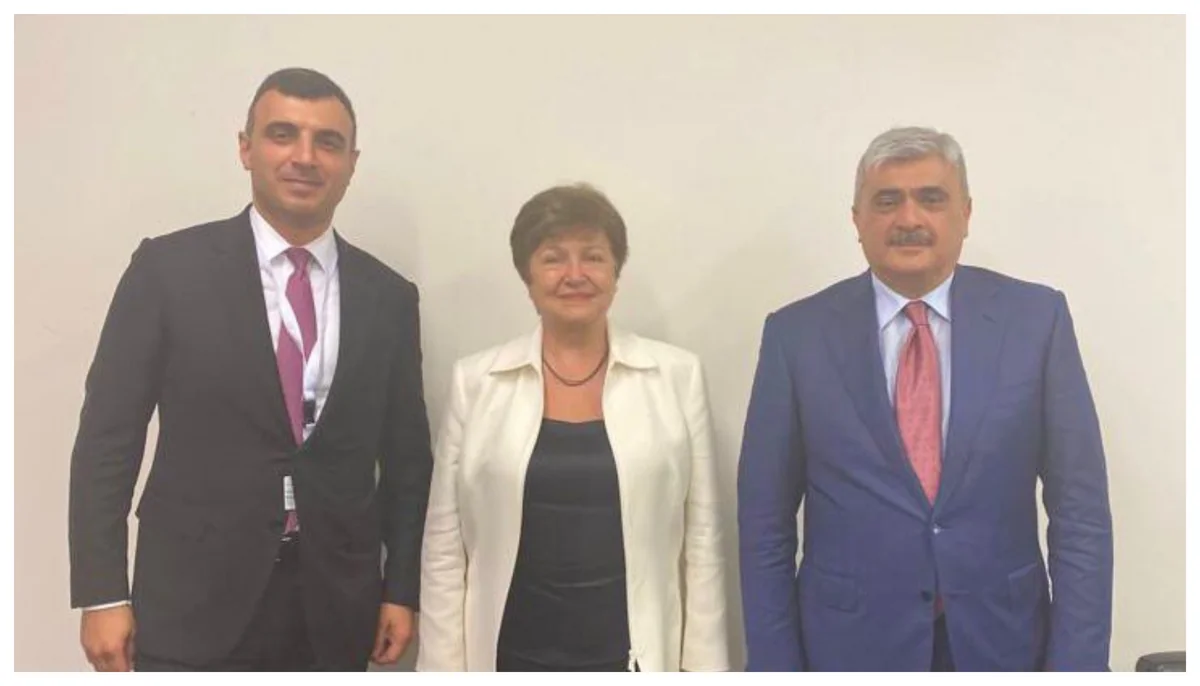 Министр финансов и глава ЦБА встретились с исполнительным директором МВФ