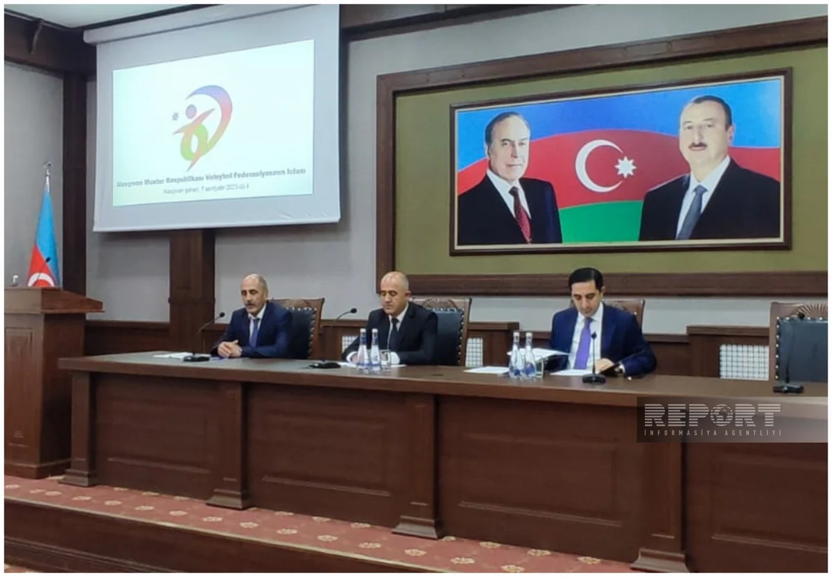 Naxçıvan Voleybol Federasiyasına yeni sədr seçilib