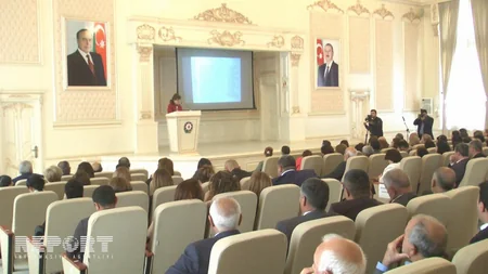 Sumqayıt, Abşeron, Siyəzən və Xızının təhsil şöbələrinin fəaliyyətinə dair hesabatlar dinlənilib - FOTO