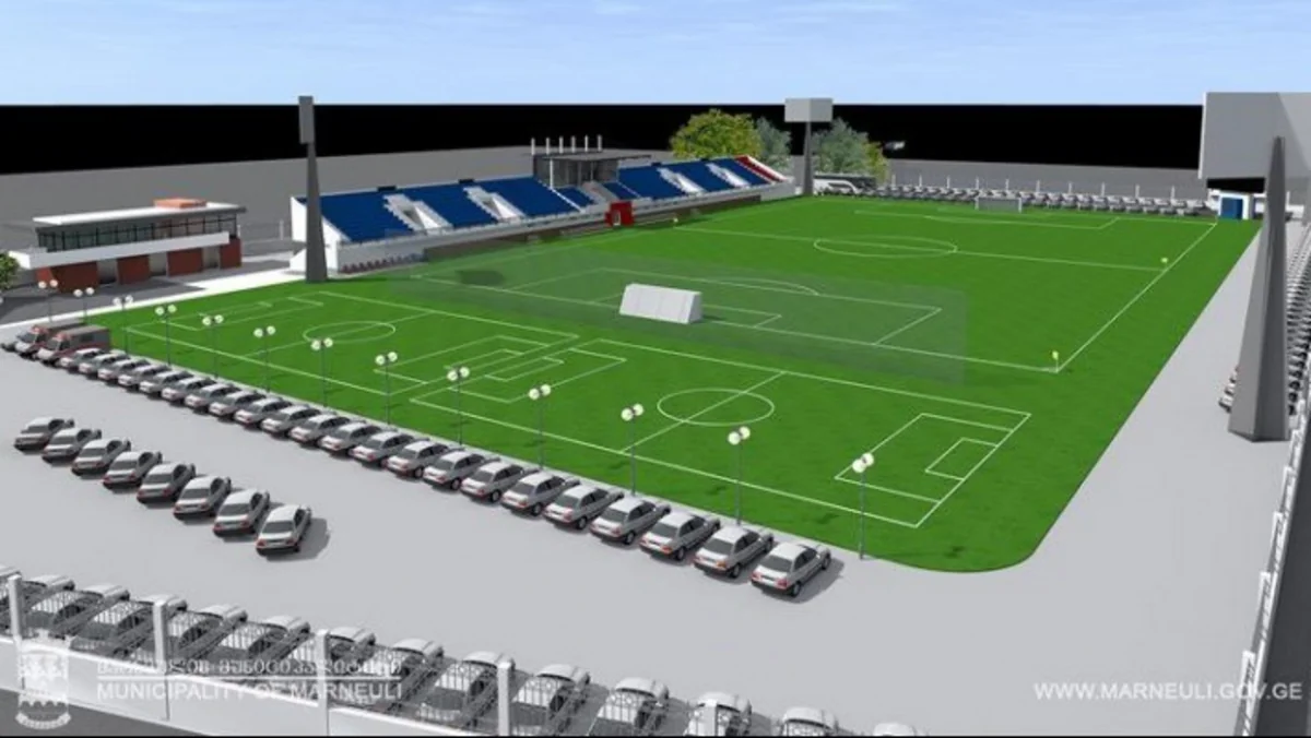 Marneulidə mərkəzi stadionun tikintisi üçün tender elan olunub
