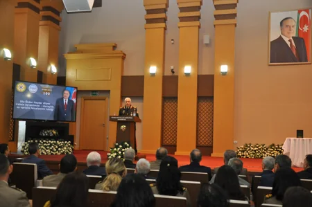 FHN-in Akademiyasında “Heydər Əliyev İli”nə həsr olunmuş tədbir keçirilib
