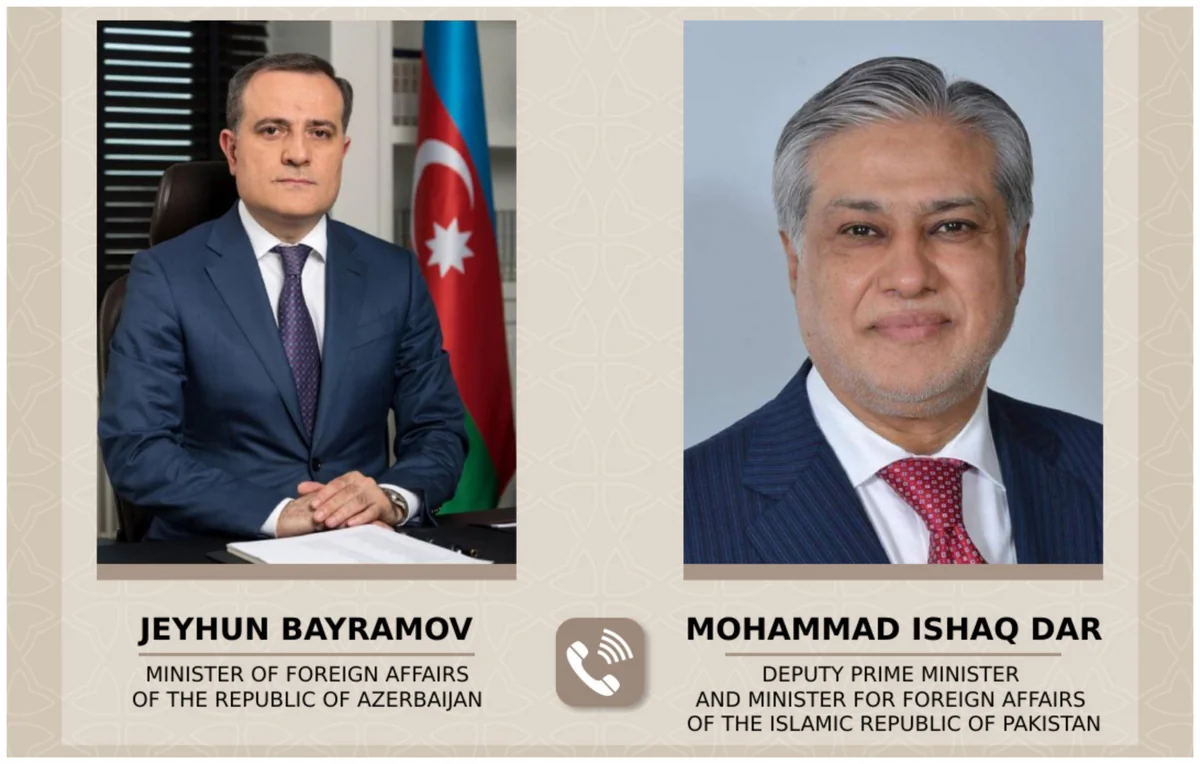 Azerbaijani, Pakistani FMs discuss regional security issues
