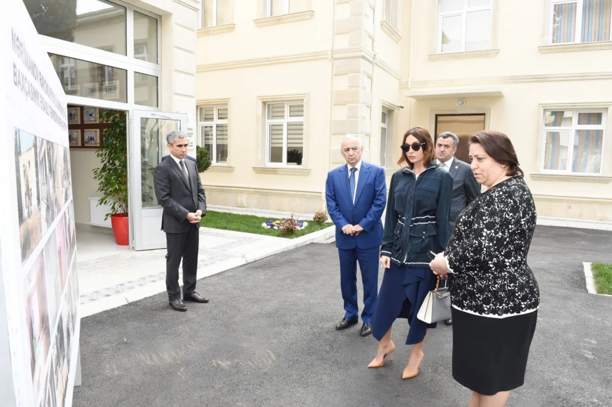 A newly-renovated orphanage-kindergarten No 80 opens in Baku
