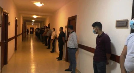 Qubada toy mərasimi keçirən bəy və dostları saxlanıldı