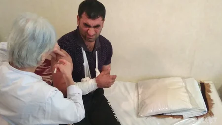Lənkəran sakininə çaqqallar hücum edib - FOTO