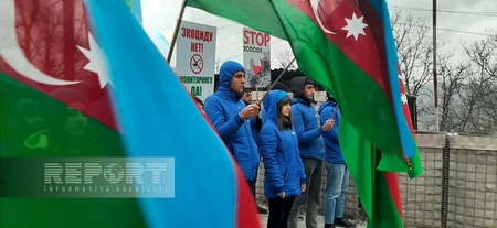 Xankəndi-Laçın yolunda etirazçılar 110 gündür dünya ictimaiyyətinə çağırışlar edir