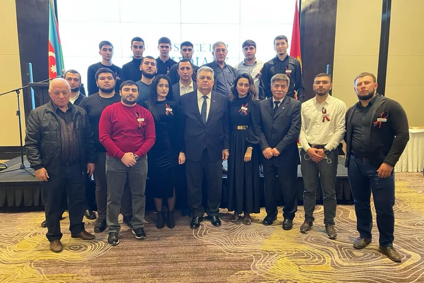 Qırğızıstanda Xocalı soyqırımının qurbanları yad edilib