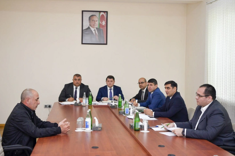 Məcnun Məmmədov Ağstafada vətəndaşları qəbul edib