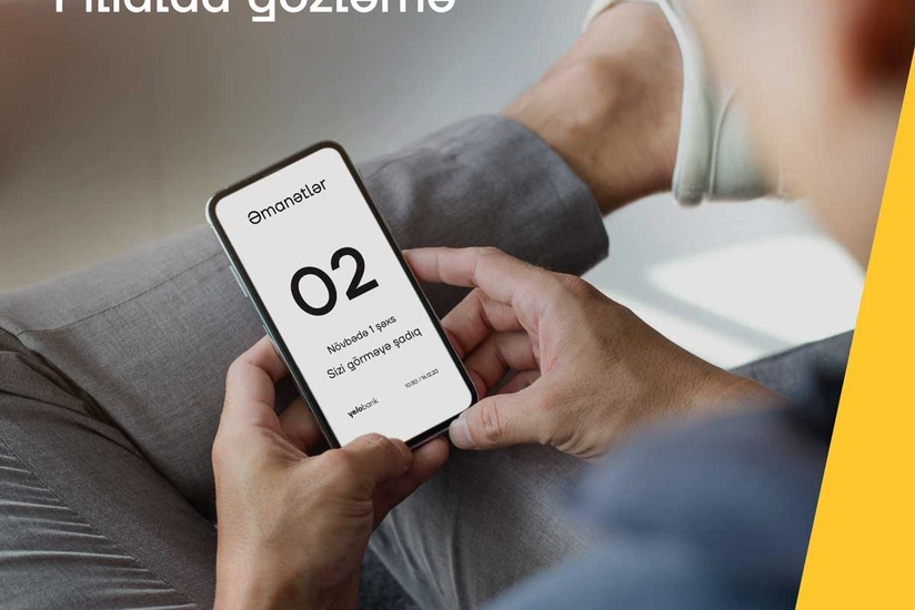“Yelo Bank”dan yeni onlayn növbə xidməti